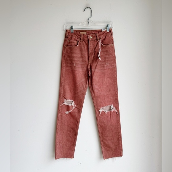 NWT ANTHROPOLOGIE PILCRO The Vintage Straight Jean 26 - Picture 3 of 8